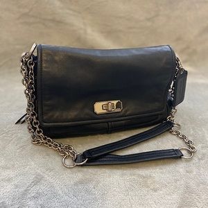 Coach ‘Chelsea’ purse with turnlock flap.